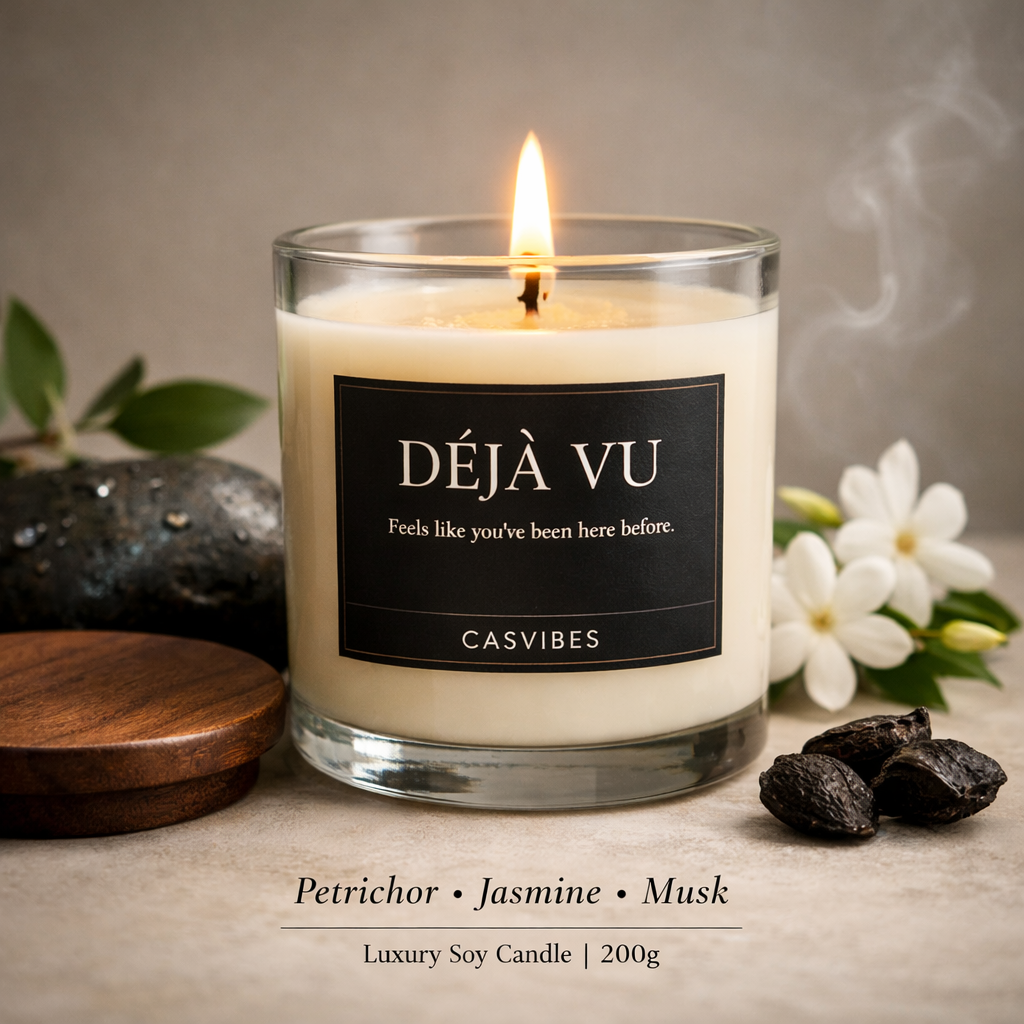 Casvibes — DÉJÀ VU - Luxury Soy Wax Candle