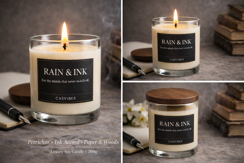 CASVIBES — RAIN & INK