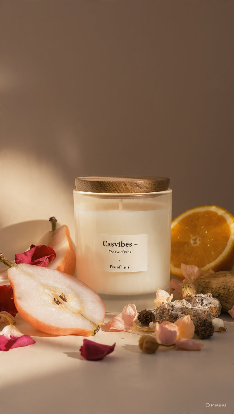 Casvibes – The Eve of Paris | Luxury Soy Wax Candle
