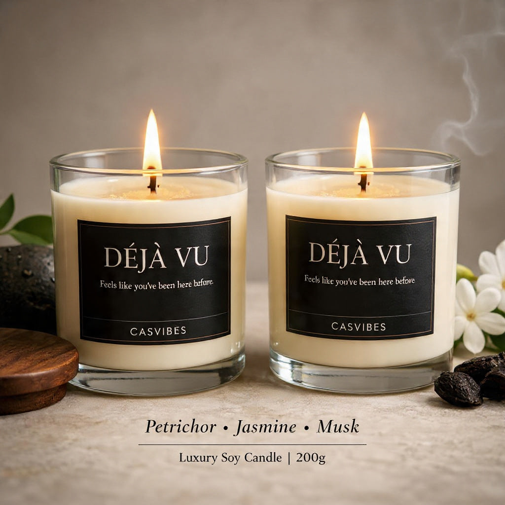 Casvibes — DÉJÀ VU - Luxury Soy Wax Candle