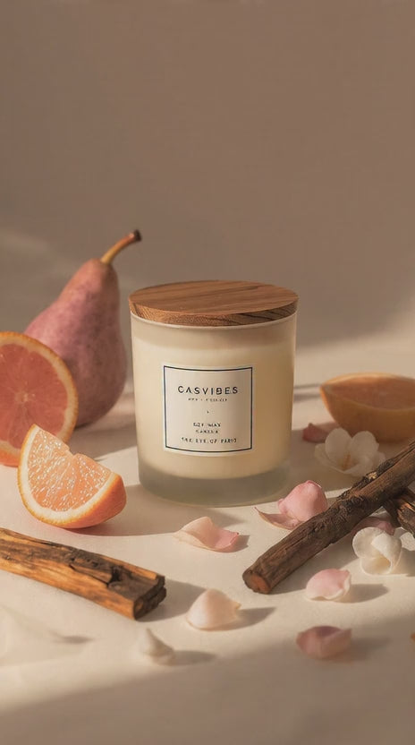 Casvibes – The Eve of Paris | Luxury Soy Wax Candle