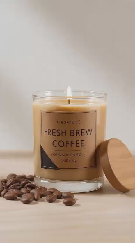 Casvibes Midnight Espresso – Soy Wax Coffee Candle