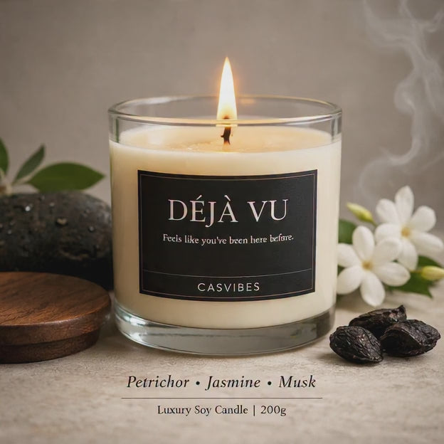 Casvibes — DÉJÀ VU - Luxury Soy Wax Candle