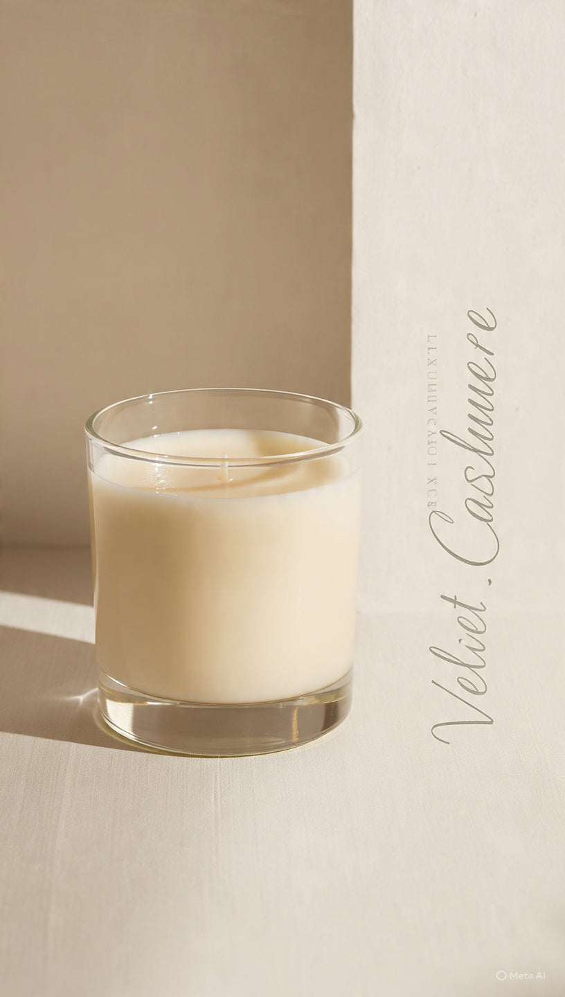 Casvibes Velvet Cashmere - Luxury Soy Wax Candle